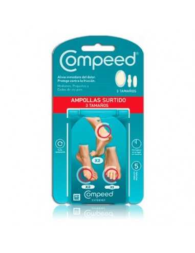 COMPEED AMPOLLAS - PACK MIXTO (5 UDS)