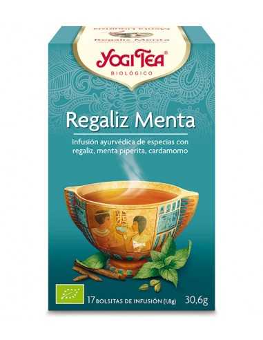 YOGI TEA - REGALIZ MENTA (17 BOLSITAS)